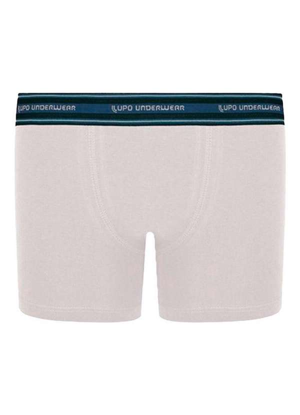 Lupo - Kit com 2 Cuecas Infantil Boxer Lupinho 141-003 Marinho-Branco 3