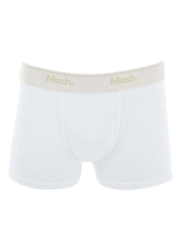 Mash - Kit com 2 Cuecas Infantil Boxer Mash 190.03 Branco 2