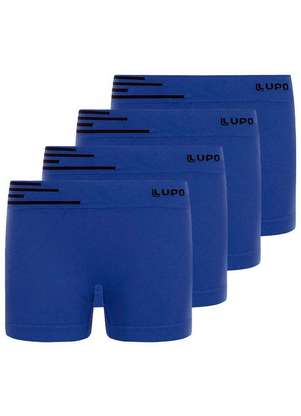 Lupo - Kit com 4 Cuecas Infantil Boxer Lupinho 132-002 - LUPO