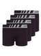 Lupo - Kit com 4 Cuecas Infantil Boxer Lupinho 136-001 Preto - variação: Preto