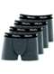 Lupo - Kit com 4 Cuecas Infantil Boxer Mash 190.03 Branco - variação: Cinza