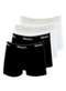 Lupo - Kit com 4 Cuecas Infantil Boxer Mash 190.03 Branco - variação: Preto-Branco