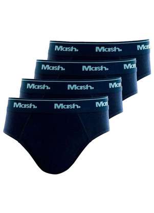 Kit com 4 Cuecas Infantil Slip Mash 193.01 - MASH