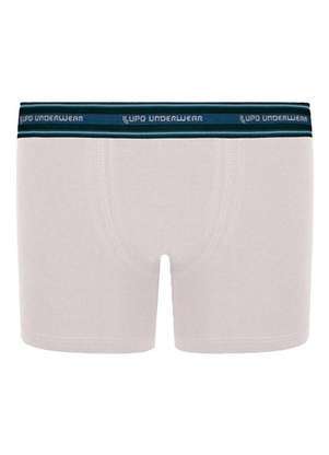 Lupo - Kit com 6 Cuecas Infantil Boxer Lupinho 141-003 Marinho-Branco 2