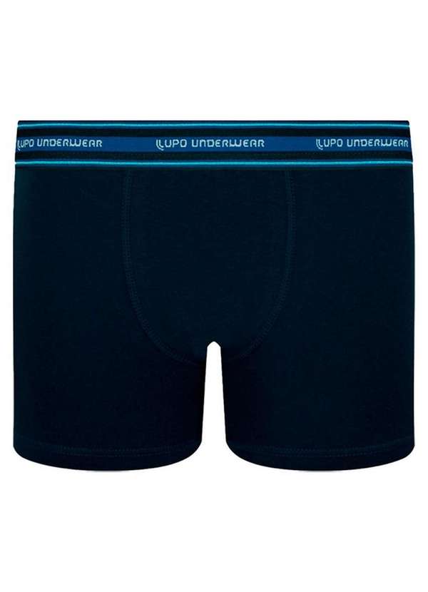 Lupo - Kit com 6 Cuecas Infantil Boxer Lupinho 141-003 Marinho 2