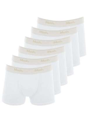 Kit com 6 Cuecas Infantil Boxer Mash 190.03 - MASH