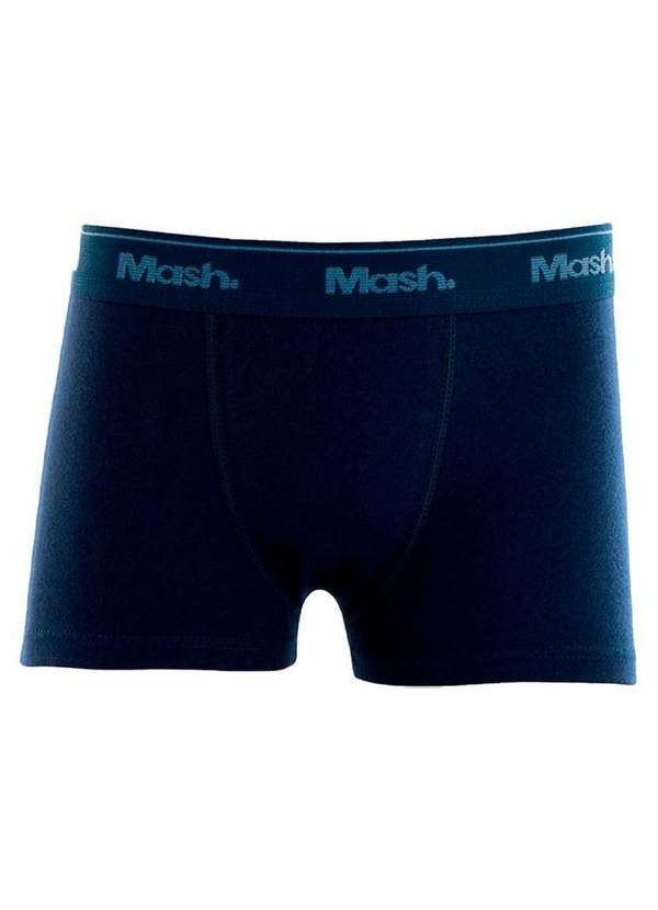 Mash - Kit com 6 Cuecas Infantil Boxer Mash 190.03 Marinho 2