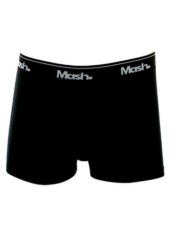 Mash - Kit com 6 Cuecas Infantil Boxer Mash 190.03 Preto-Marinho 2