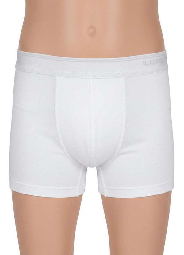 Lupo - Cueca Infantil Boxer Lupinho 150-003 1110-Branca