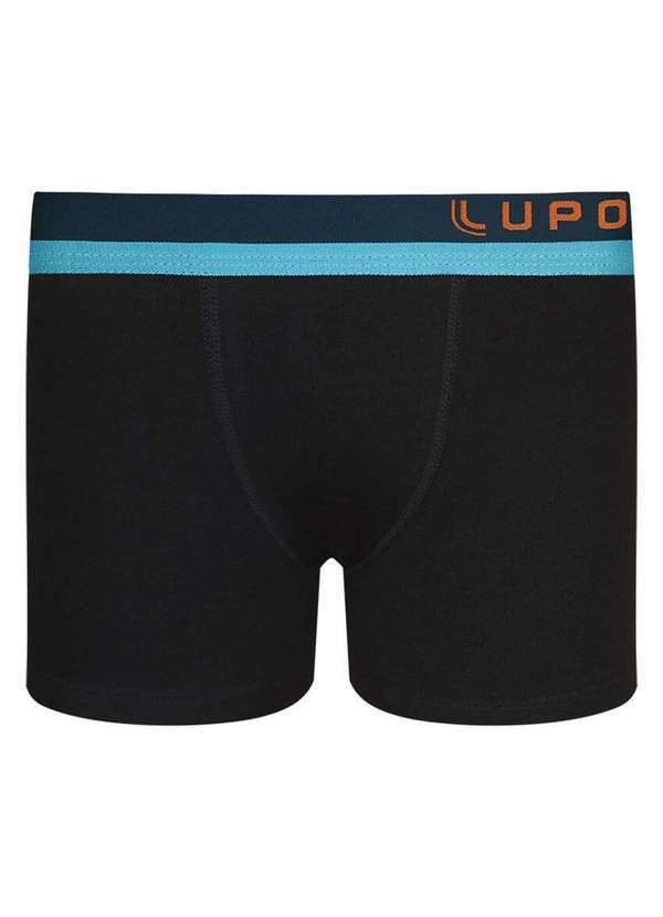 Lupo - Cueca Infantil Boxer Lupinho 151-012 9990-Preto