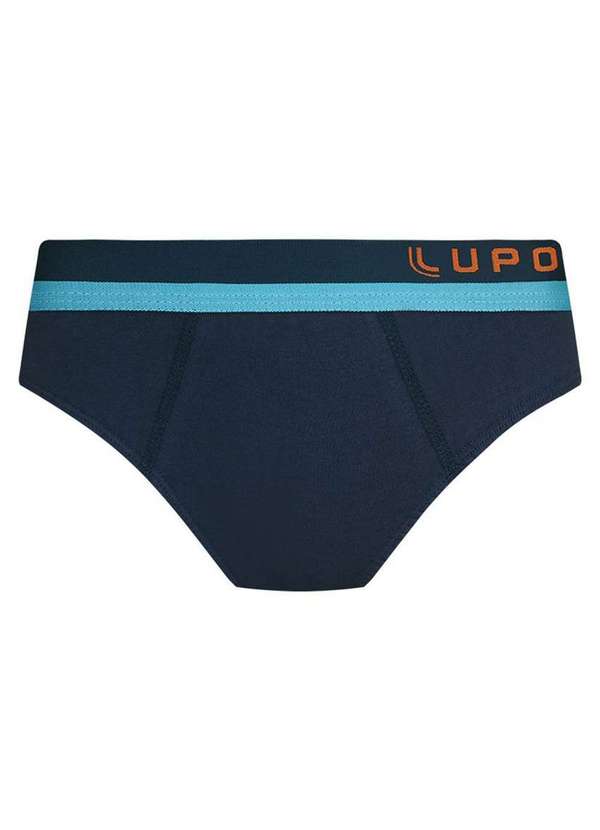 Lupo - Cueca Infantil Slip Lupinho 361-002 2805-Marinho
