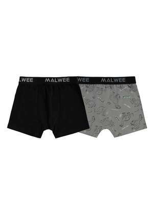 Kit com 2 Cuecas Infantil Boxer Malwee 1000126756 - MALWEE