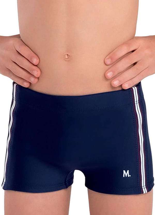 Mash - Sunga Praia Infantil Mash 310.75 Az08-Azul-Marinho