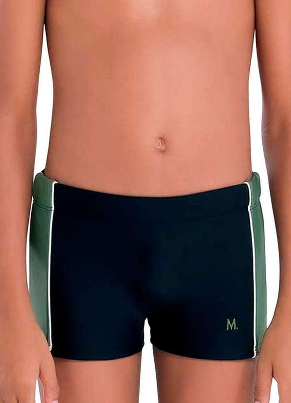 Mash - Sunga Praia Infantil Mash 310.86 Pt00-Preto