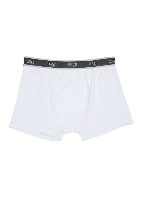 Tng - Cueca Masculina Boxer Branco