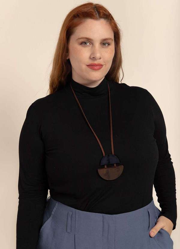 Bold Acessórios - Colar Espresso Marrom 2