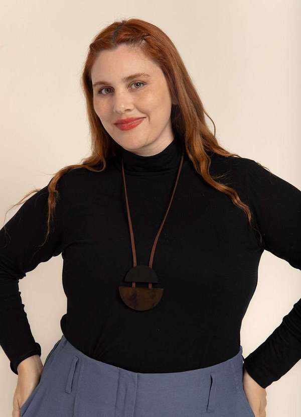 Bold Acessórios - Colar Espresso Marrom 5