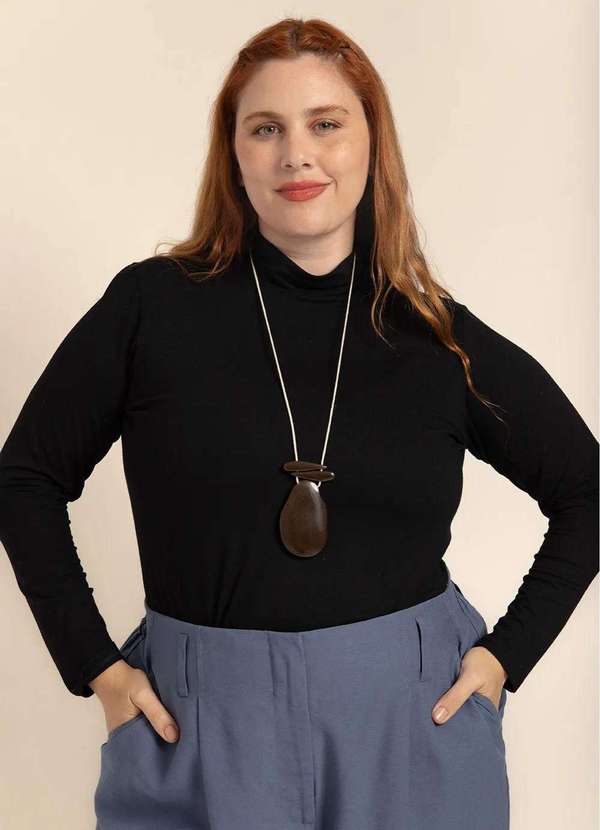 Bold Acessórios - Colar Nibs de Cacau Marrom