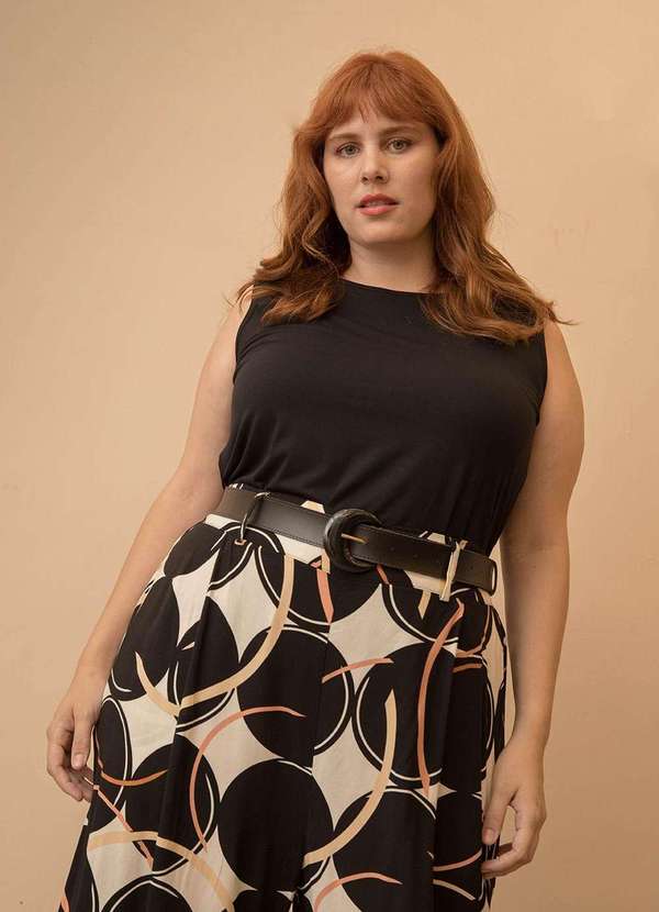Bold Acessórios - Cinto Básico Plus Size Preto 3