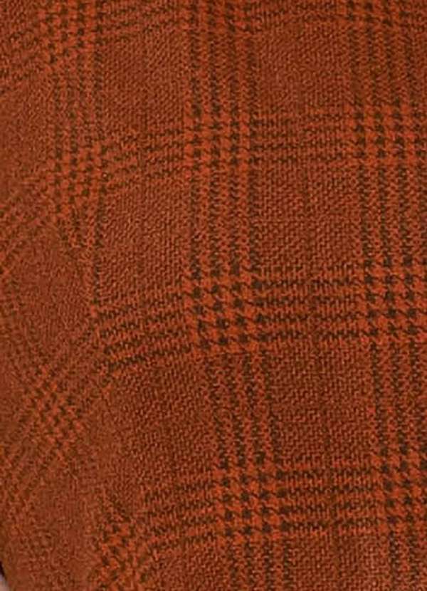 Bold - Colete Alfaiataria Brushed Plus Size Marrom 7