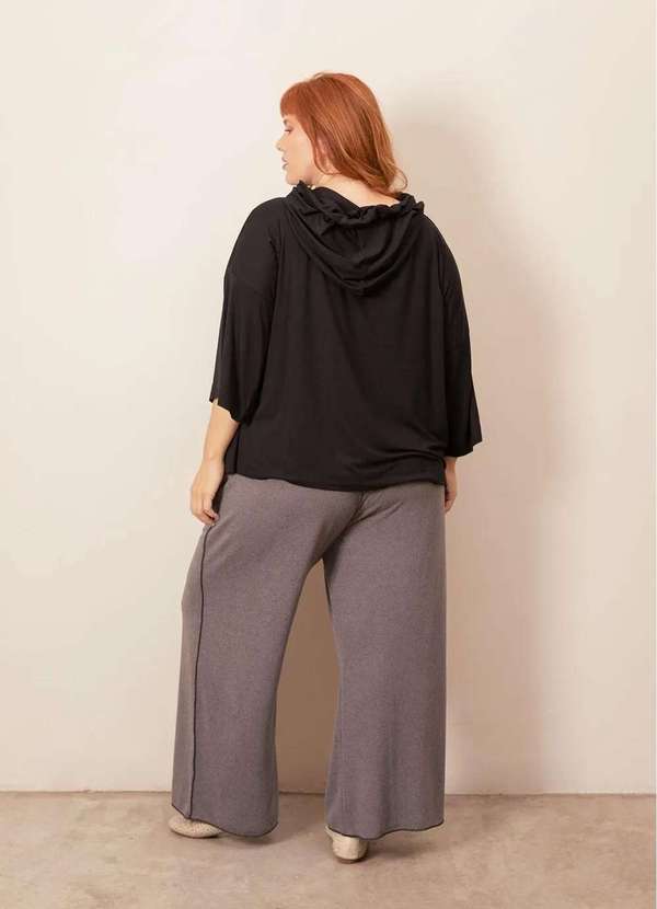 Bold - Blusa Alba Plus Size Preto 2