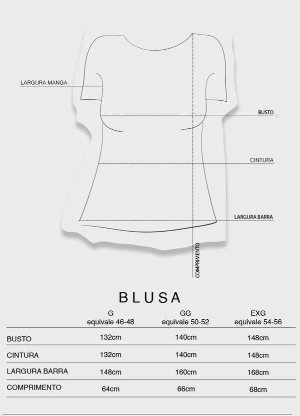 Bold - Blusa Alba Plus Size Preto 7