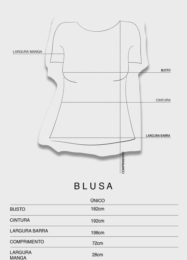 Bold - Blusa Ampla Plus Size Branco 9