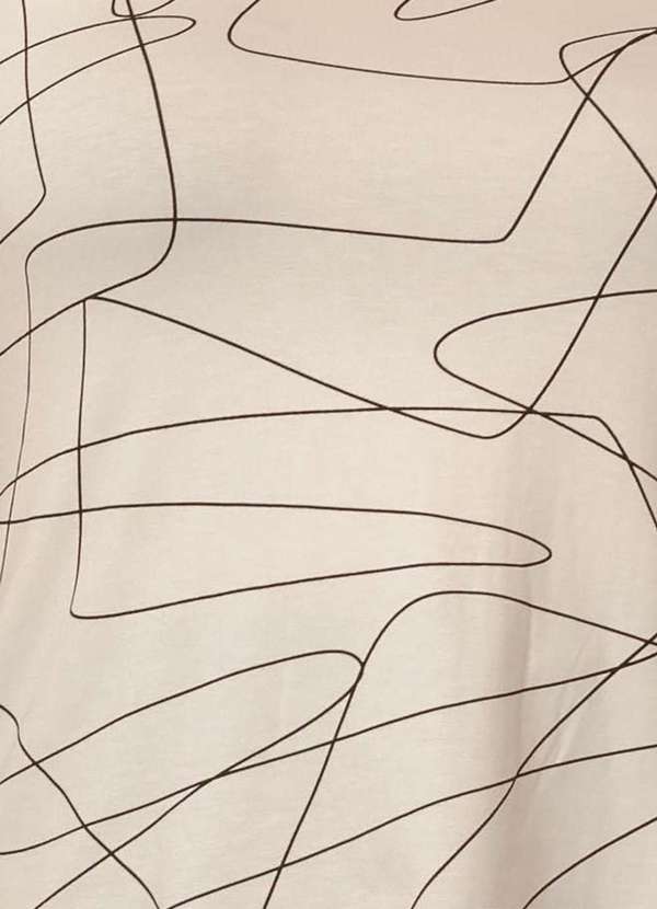 Bold - Blusa Estampada Plus Size Branco 18