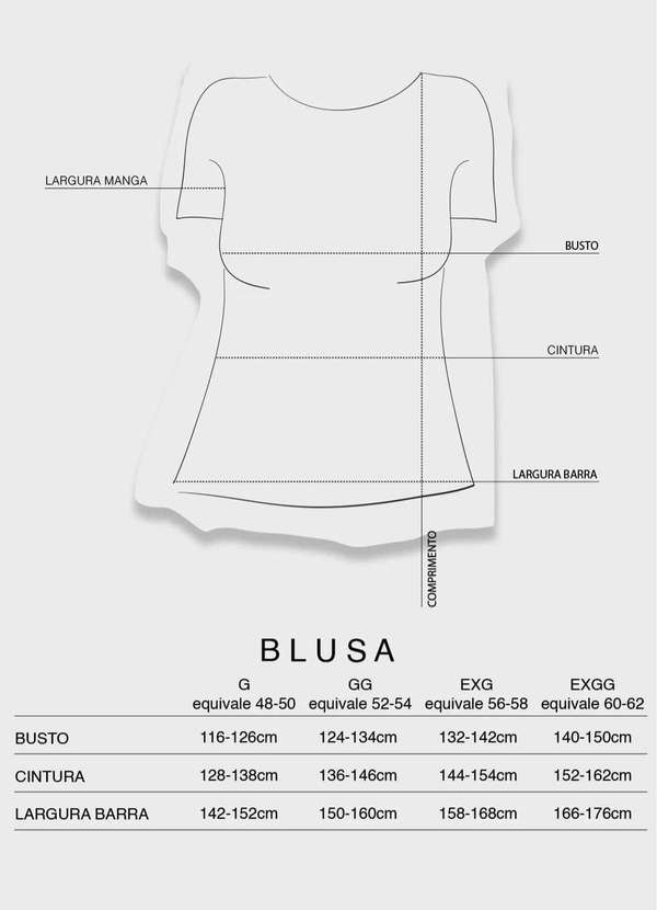 Bold - Blusa Evasê Manga Longa Listrada Plus Size Preto 11