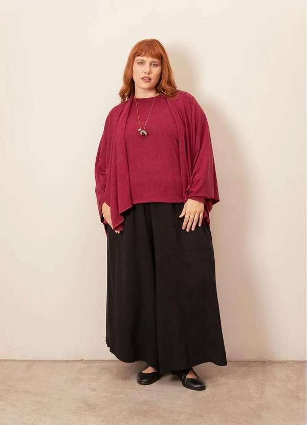 Bold - Blusa Monalisa Plus Size Vermelho 4