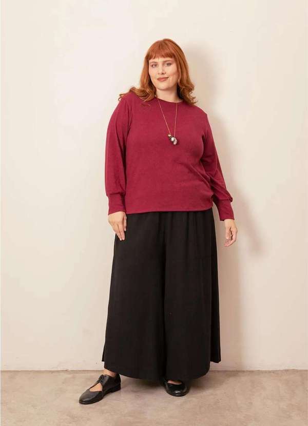 Bold - Blusa Monalisa Plus Size Vermelho 3