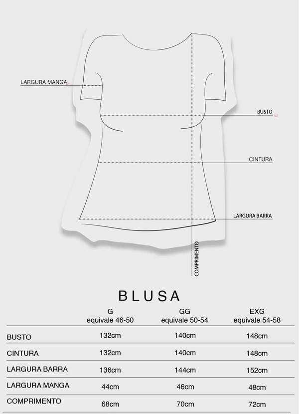 Bold - Blusa Monalisa Plus Size Vermelho 8