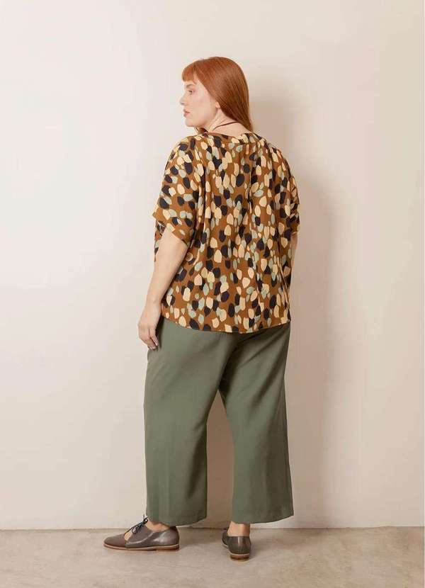 Bold - Blusa Nova Stella Plus Size Verde 2