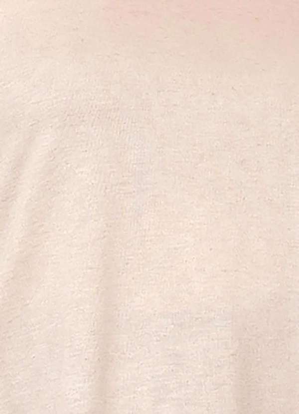 Bold - Camiseta Decote V Tricô Linho Plus Size Branco 7