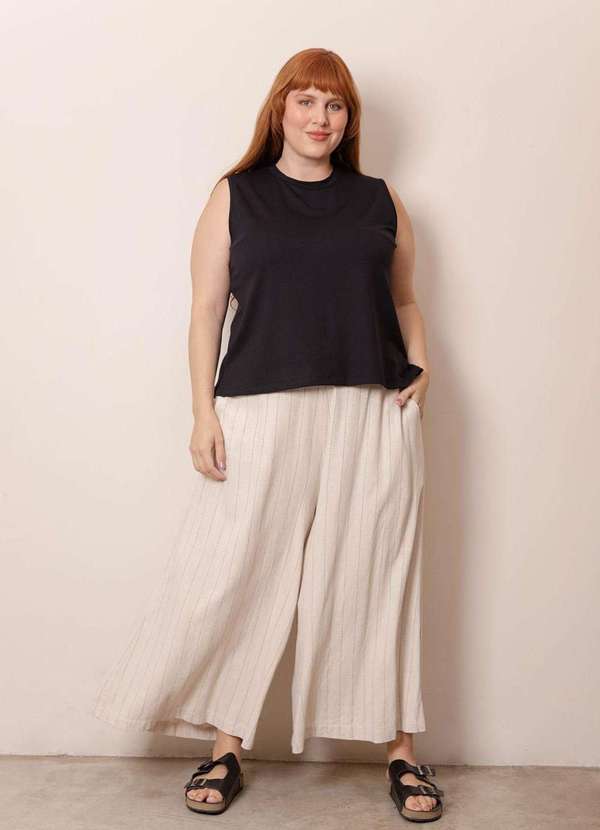 Bold - Regata Irene Plus Size Preto 3