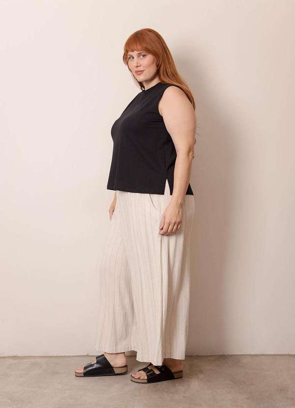 Bold - Regata Irene Plus Size Preto 7