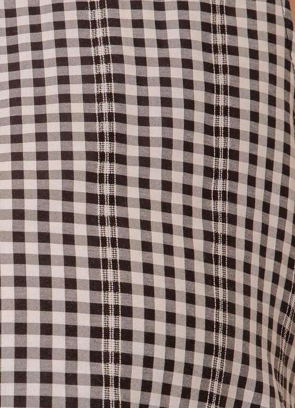 Bold - Regata Vichy Plus Size Preto 11