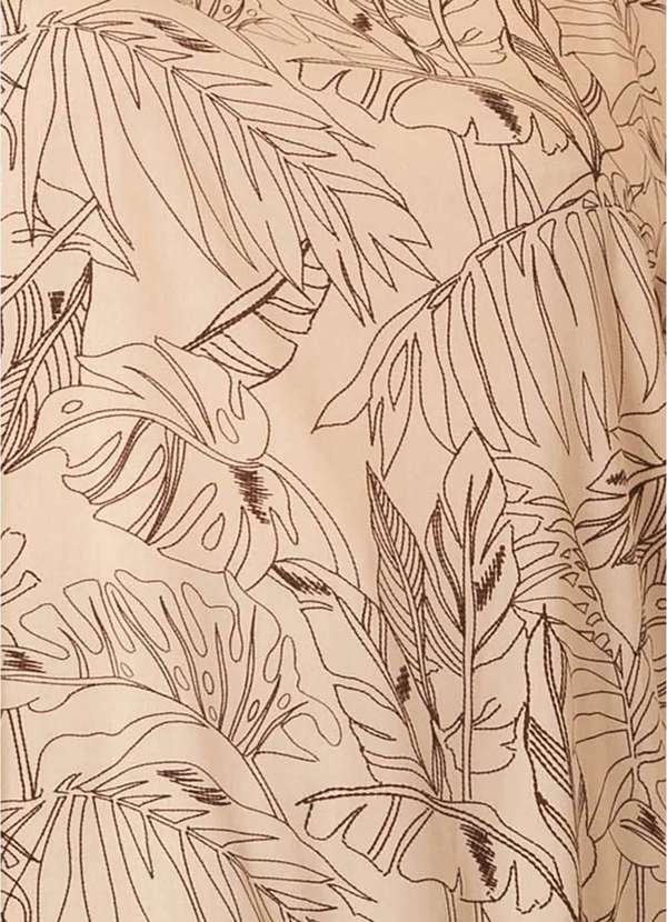 Bold - Túnica com Fenda Plus Size Bege 5