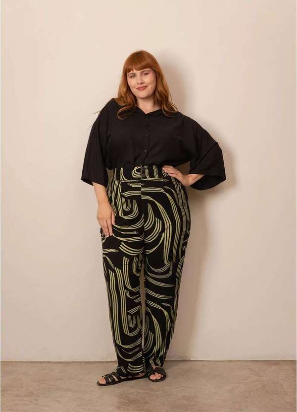 Bold - Calça Irina Plus Size Preto