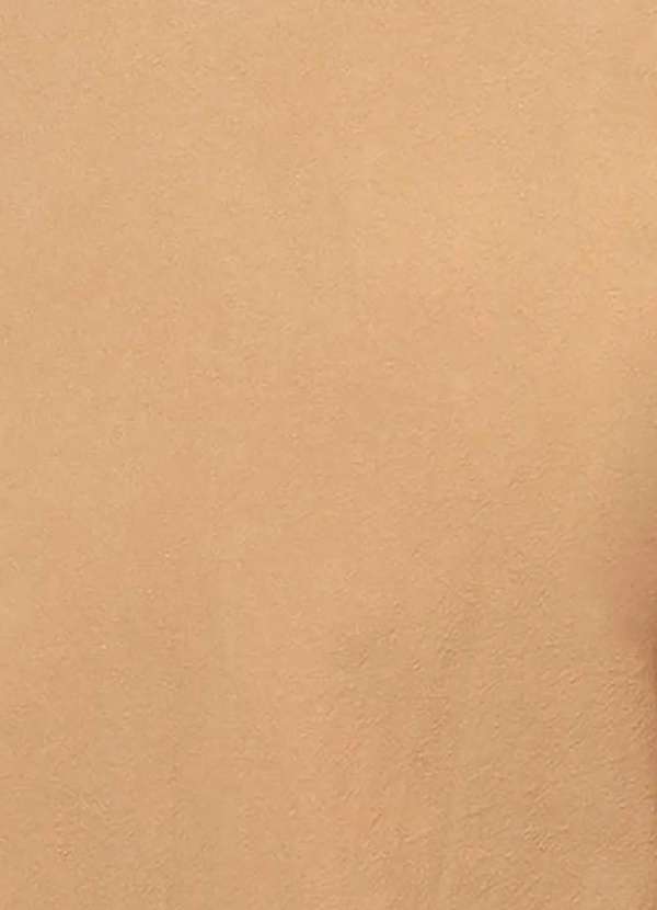 Bold - Calça Pantacourt Alfaiataria Algodão Plus Size Bege 7