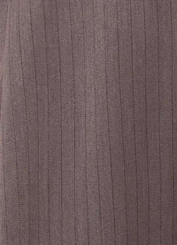 Bold - Calça Pantalona Alfaiataria Risca de Giz Plus Size Cinza 9