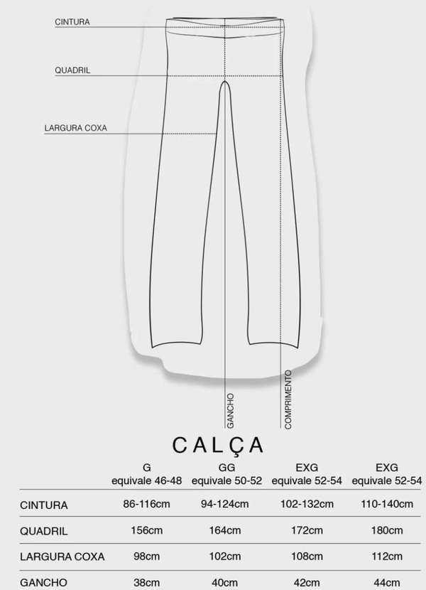 Bold - Calça Pantalona Crepe Super Ampla Plus Size Preto 5