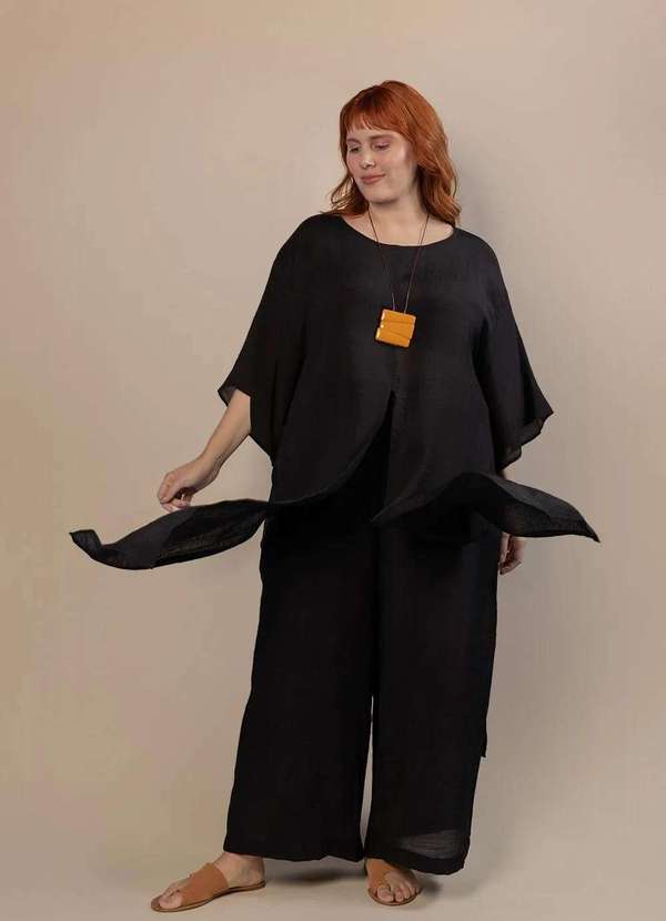 Bold - Conjunto Eloá Plus Size Preto 5