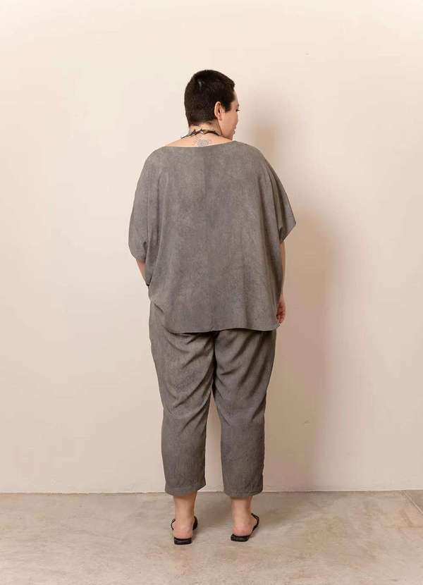 Bold - Conjunto Glória Plus Size Cinza 5