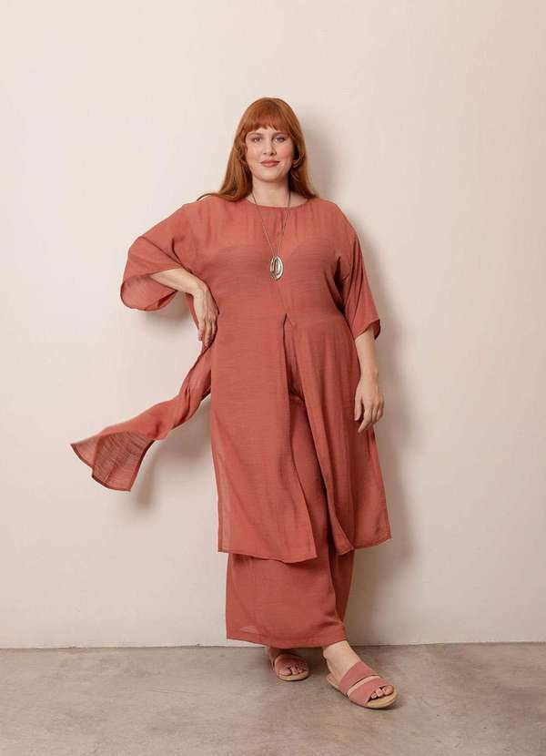 Bold - Conjunto Eloá Plus Size Rosa