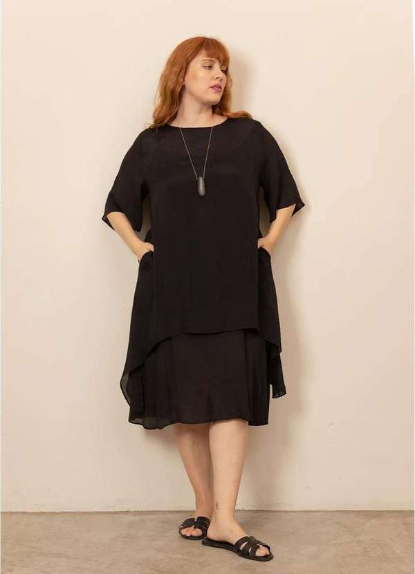 Bold - Conjunto Kiara Plus Size Preto 7