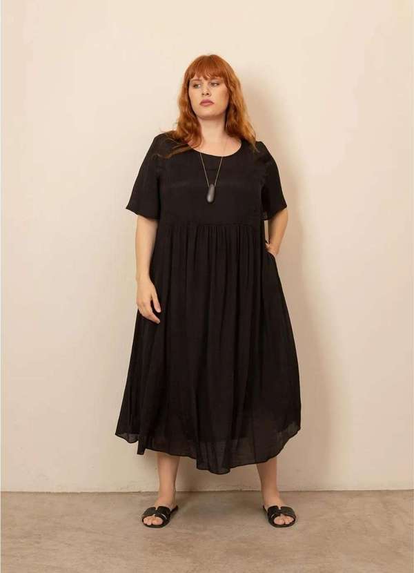 Bold - Conjunto Lara Plus Size Preto