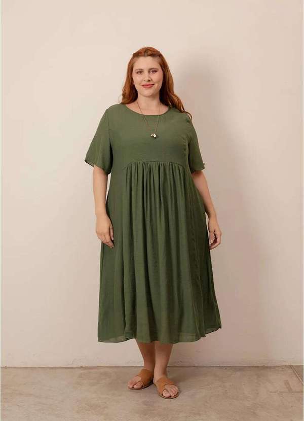 Bold - Conjunto Lara Plus Size Verde