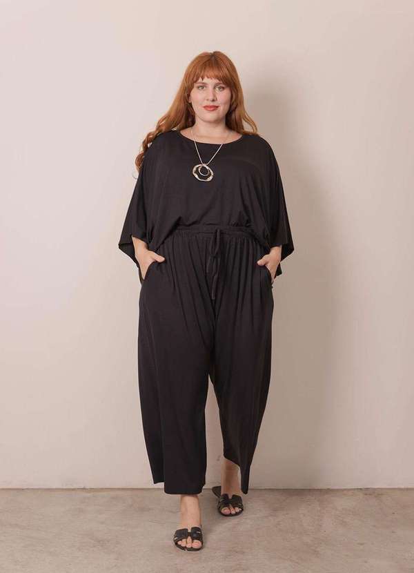 Bold - Conjunto Léa Plus Size Preto 6