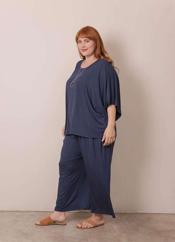 Bold - Conjunto Léa Plus Size Azul 5